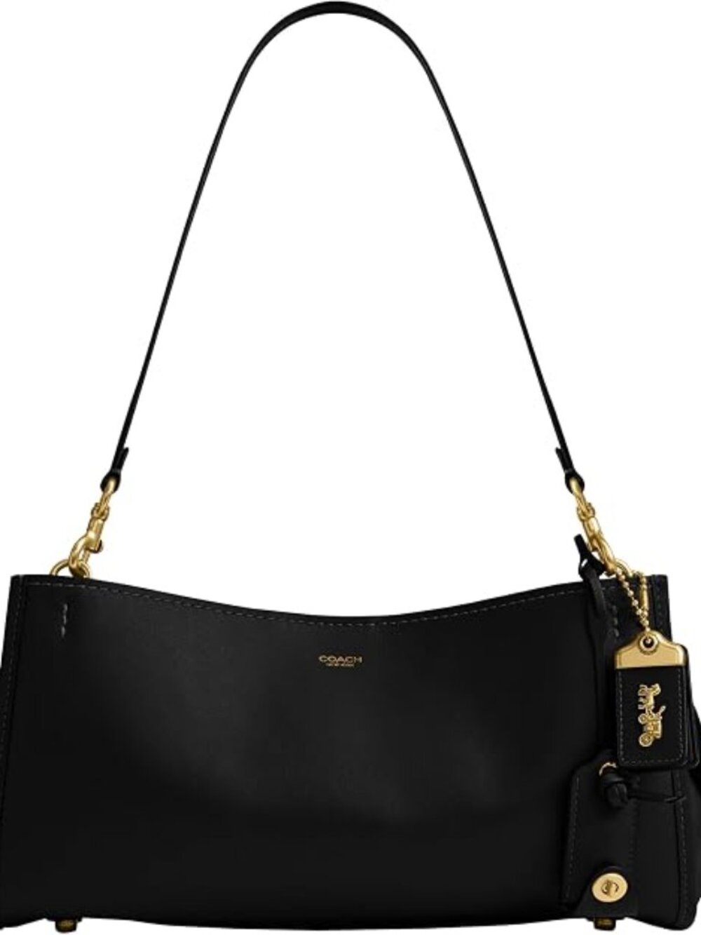 Coach Women's Soft Grain Leather East West Rogue Bag 34